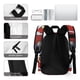 thumbnail image 5 of George Encoge-theme Backpack, Campus style schoolbag Bookbag with Adjustable Shoulder Straps And Large Zip Compartment, Unisex Travel Bags.42x30x15cm, 5 of 6