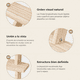 thumbnail image 3 of Organizador Escalonado de Madera para Mostrador y Escritorio, 3 of 6