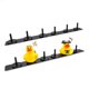 thumbnail image 1 of Set de Soportes Magnéticos para Patos ROMASO 30 cm Negro – 12 Enchufes, 1 of 7