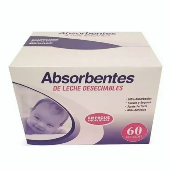 Absorbentes De Leche Familia x60
