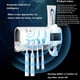 thumbnail image 2 of Upgrade Your Oral Care with Our Stylish 1pc Smart Toothbrush Sanitizer and Holder with Automatic Toothpaste Squeezer - Keep Your Toothbrush Clean and Sanitized with UV Light Technology - Perfect for H, 2 of 4
