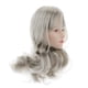 thumbnail image 2 of Escultura de cabeza Soldado Mujer Pelo Gris Rizado 1/6, 2 of 3