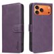 thumbnail image 1 of Funda Billetera para iPhone 17 Pro Protección RFID y Soporte Ajustable Morado, 1 of 6