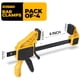 thumbnail image 2 of Sargentos de barra EQUIPTZ 15 cm, paquete de 4, fuerza de 68 kg, 2 of 6