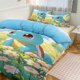 thumbnail image 1 of Squi_rtle Print Bedding Set Pattern Duvet Cove Set 3 Pieces 1 Quilt Cover And 2 Pillowcases for Women Men Teens, 1 of 5