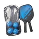 thumbnail image 1 of Juego De Palas Pickleball, Raquetas De Madera Con 4 Bolas, Bolsa De Transporte Para Adultos Y Mujeres, Color Azul, 1 of 5