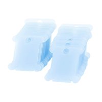 Magideal - 200X Bobinas De Hilo De Bordar, Soporte Para Hilo, Organizador De Hilo Diy, Bobinas De Hilo De Costura Para Accesorios Para Manualidades De Costura Azul