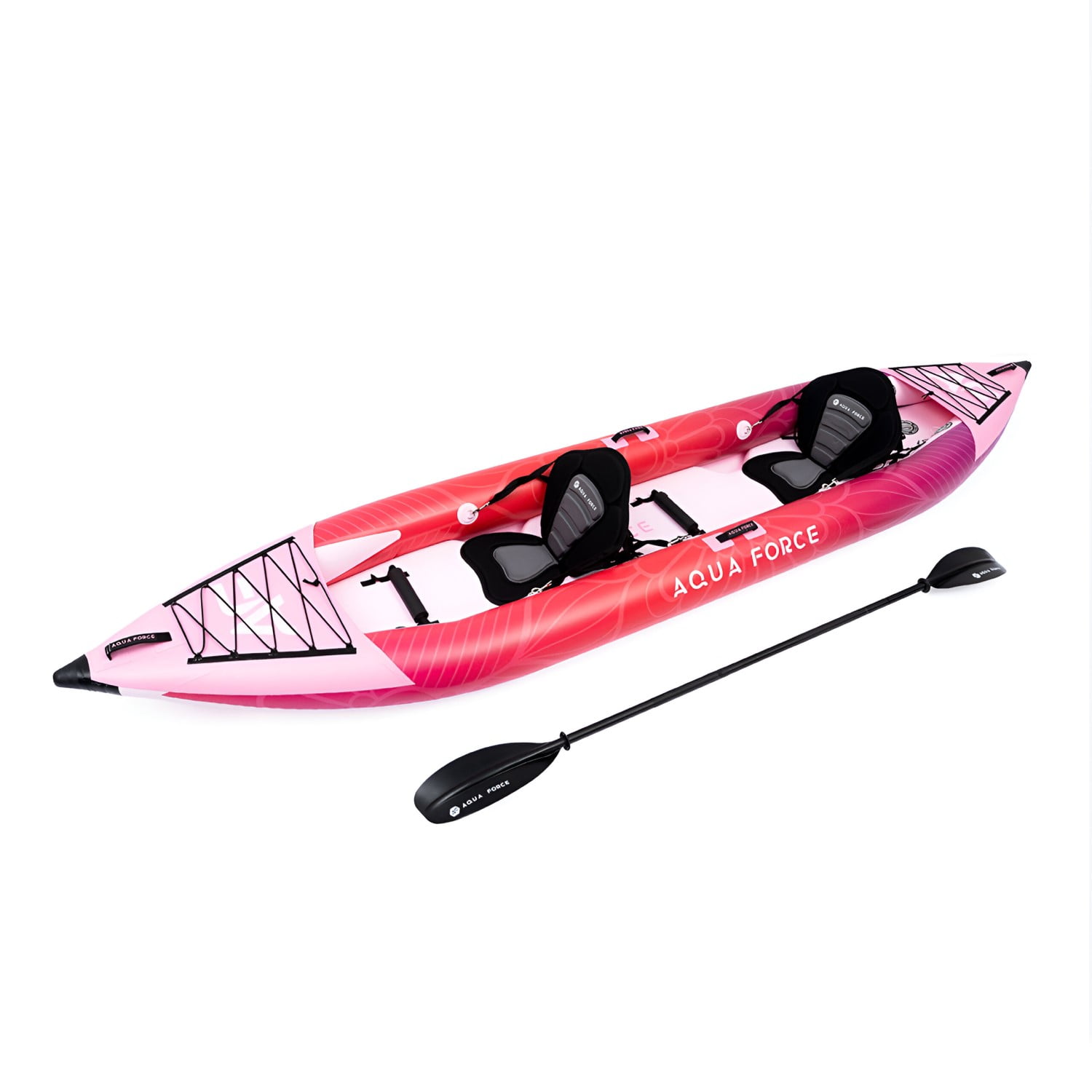 Aqua Force - Kayak Inflable Drop Stitch 2 Personas 410cm Aura