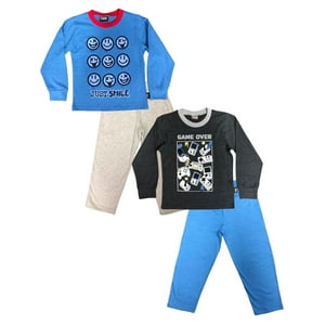 Tiare - Pack 2 Pijamas Niño Smile-Game Multicolor 6