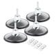 thumbnail image 2 of 4x niveladores de patas de mesa de billar, estabilidad mejorada, Protector de muebles resistente, Hardware duradero para mesa de pingpong , plata, 2 of 5