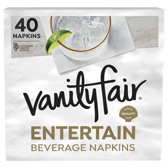 Servilletas Vanity Fair 40 unidades desechables