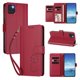 thumbnail image 2 of Funda Cartera Trébol para Samsung Galaxy Note 10 Lite con Ranuras Tarjetas y Carga Inalámbrica Rojo, 2 of 6