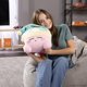 thumbnail image 3 of Peluche TOMY Knit Kirby de peluche para dormir, 38 cm, 3 of 6
