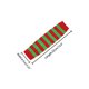 thumbnail image 2 of Guantes Sin Dedos Para Mujer INSPIRE CHIC Estampados Hasta El Codo Calentadores De Brazos Tejidos Rayas Anchas Rojas y Verdes, 2 of 6