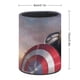 thumbnail image 2 of Capitán América-theme Cylinder Pen Holder Pencil Organizer with Flannel Lining PVC Leather Material Cardboard Base for study work 10*8CM, 2 of 6