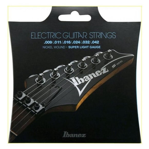 Cuerdas para Guitarra Eléctrica Ibanez iegs6 09-42