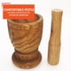 thumbnail image 4 of Mortero con mortero IMUSA USA LIS-005W Jumbo Wood, 4 of 7