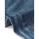 thumbnail image 5 of INSPIRE CHIC Chaqueta de Mezclilla Recortada para Mujer de Manga Corta con Botones al Frente Chaqueta de Jean Vintage Azul 3XL, 5 of 6
