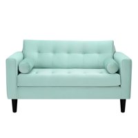 Bodevir - Sofa Retro 2C Felpa 00 Verde Agua