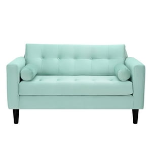 Bodevir - Sofa Retro 2C Felpa 00 Verde Agua