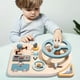 thumbnail image 2 of MOFXP-01 Steering Wheel Toys, Montessori Early Education Educational Steering Wheel Simulation Busy Board, Kids Play House, Learning To Drive, Educational Toys, Kids Toys, 2 of 2
