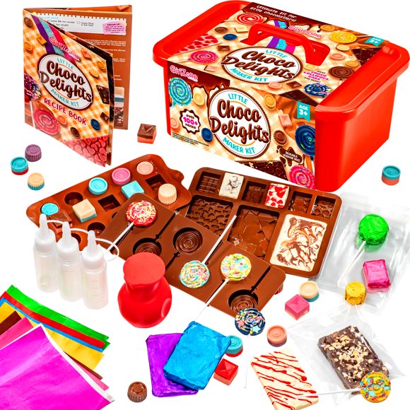 Kit de Chocolate GirlZone con Moldes para Niños de 8 años en adelante