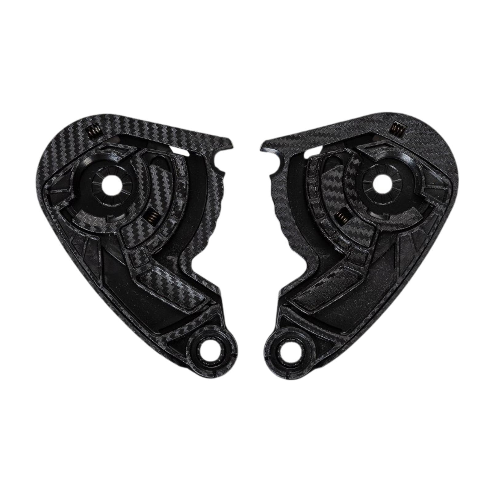 Magideal - 2 Placas Base Para Visera, Piezas Para Casco De Ciclismo, Mantenimiento Y Reparación, Fáciles De Instalar, Reemplazan A Para -V-18B.