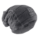 thumbnail image 1 of Gorro Invierno Hombre De Lana Con Forro Moda Masculina Gris, 1 of 3