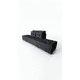 thumbnail image 1 of Sillón Seccional 8 en Uno Negro Lino, 1 of 7