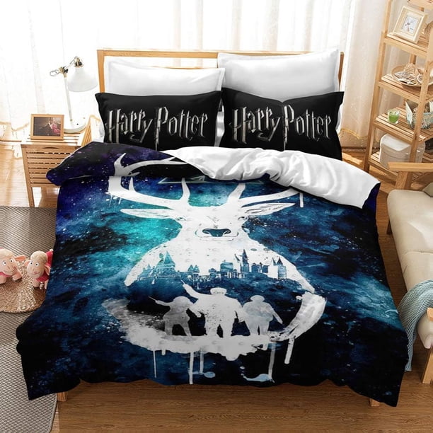 Bedding Duvet Cover Harry-Potters Lightweight Decorative Modern Style Microfiber Soft Microfiber Bedding Set