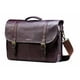 thumbnail image 1 of Bandolera Samsonite de piel colombiana, color marrón, 1,3 kg, 1 of 6