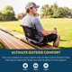 thumbnail image 2 of Silla de estadio GCI Outdoor Big Comfort con apoyabrazos, 2 of 6