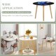 thumbnail image 3 of Sonic-theme Fitted Round Tablecloths Elastic Edged Table Covers Waterproof Table Cloth for Kitchen Holiday Party Tables Decor 120cm, 3 of 6