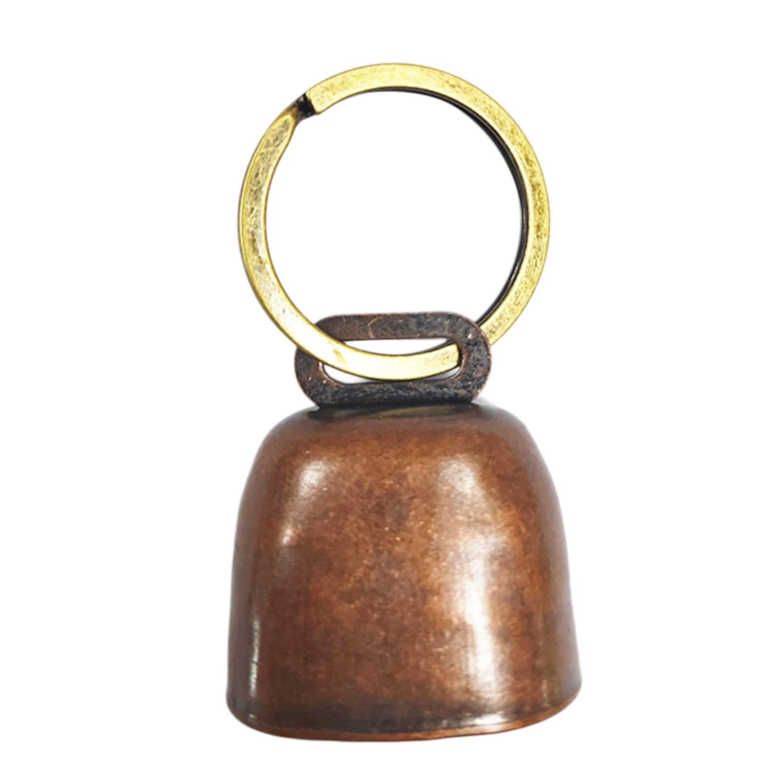 Magideal - Campana De Pastoreo Retro Para Hacer Ruido, Campana Fuerte, Vintage, Collar Para Perro Y Gato, Campana Para Mascota, Caballo, Accesorios Para Perros Bronce Rojo