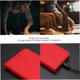 thumbnail image 2 of Funda Cartera Magnética para Motorola MOTO G86 Protección Antichoque con Ranuras Rojo, 2 of 6