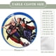 thumbnail image 2 of Hocus Pocus-theme Fitted Round Tablecloths Elastic Edged Table Covers Waterproof Table Cloth for Kitchen Holiday Party Tables Decor 120cm, 2 of 6