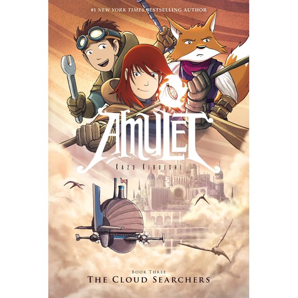 Novela Gráfica GRAPHIX The Cloud Searchers – Amulet #3