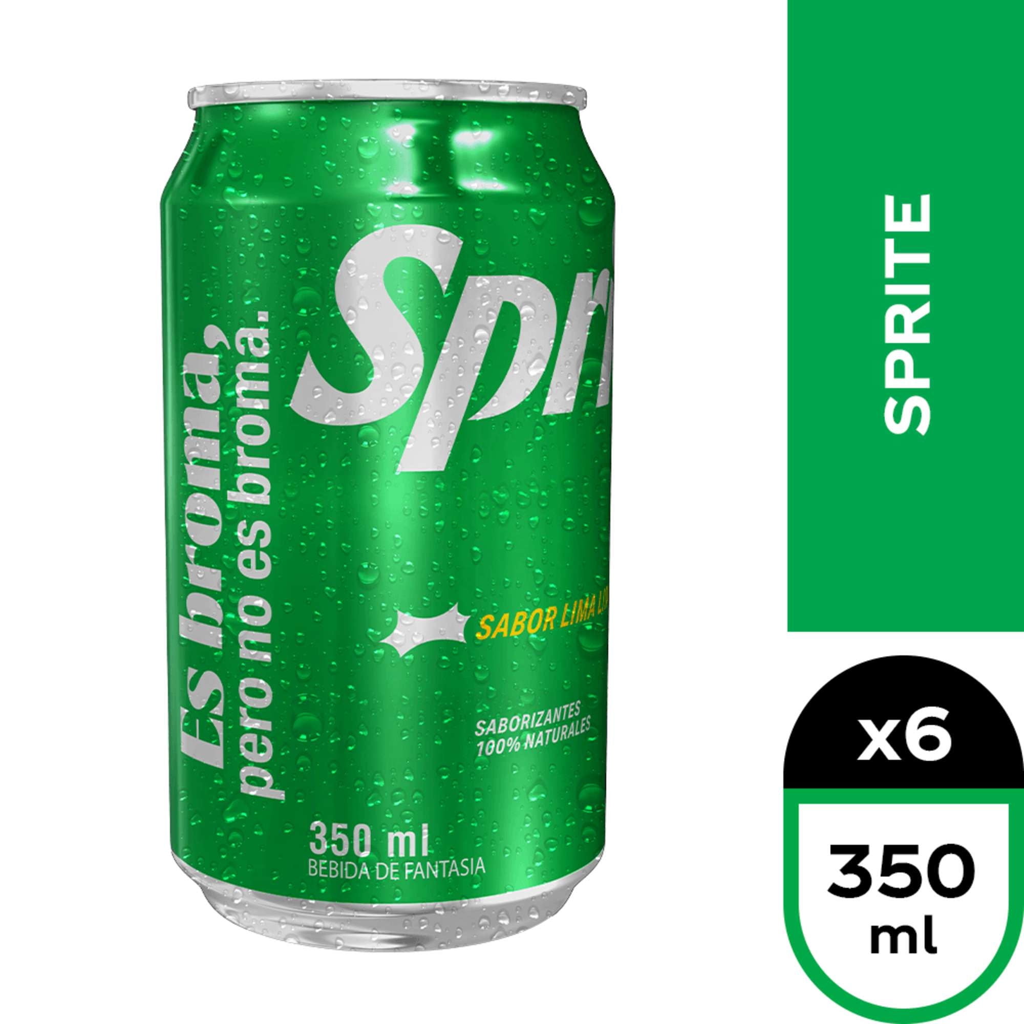 Bebida Limón Pack Lata 6 Un Sprite