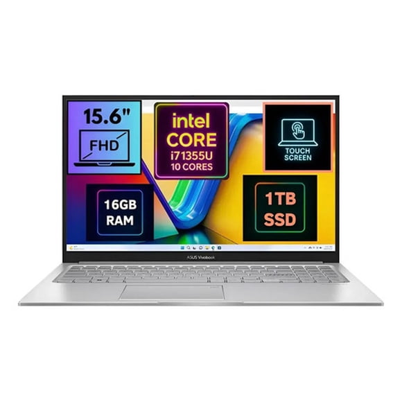 Notebook Asus New Vivobook F15 Fhd Tactil I7 13va 1tb/16gb Silver Silver