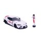 thumbnail image 2 of Auto de juguete Robotech 1:24 Toyota Supra 2020 de metal fundido con figura, 2 of 9