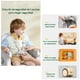 thumbnail image 5 of Silla De Comer Multifuncional Con Ruedas Naranja By LuBabycas, 5 of 8