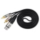 thumbnail image 2 of Xlr 3pin hmb A 2rca mch Jack Altavoz Audio Splittercable Conector 0.5m, 2 of 3
