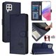thumbnail image 1 of Funda tipo cartera FOXDOCK para Samsung Galaxy A22 4G con soporte, ranuras, RFID, diseño de gato, 1 of 5