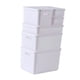 thumbnail image 5 of Cajas De Almacenamiento Para Ni?os, Portátil, Con Tapa, Bonita Caja De Juguetes Para Escritorio, Dormitorio, Hogar, Blanco, 5 of 5