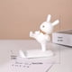 thumbnail image 2 of Adorable Hand-Painted Resin Rabbit Phone Holder - Perfect for Home Decor & Birthdays!, 2 of 3