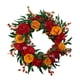 thumbnail image 3 of Guirnalda Redonda De Flores Artificiales Para Puerta Delantera, Adorno De Decoración Para Fiesta En Casa, 3 of 5