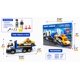 thumbnail image 5 of Set de juego de grúa de juguete Tiny Force con taxi y figuras, 5 of 7