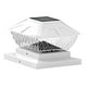 thumbnail image 4 of El Poste Solar Enciende Las Luces LED Solares Al Aire Libre Para La Decoración Del Jardín Del Patio Trasero Blanco, 4 of 5