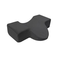 Ioensy - Almohada Con Ranura Para Pestañas Para Injerto De Maquillaje, Almohada Ergonómica Para Cuello Curvo Para Maquillaje, Color Negro