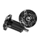 thumbnail image 4 of 2 uds. Tapones universales para manilr de motocicleta, piezas antivibración, manilr de aleación de aluminio, tapón de extremo de barra para , negro, 4 of 5